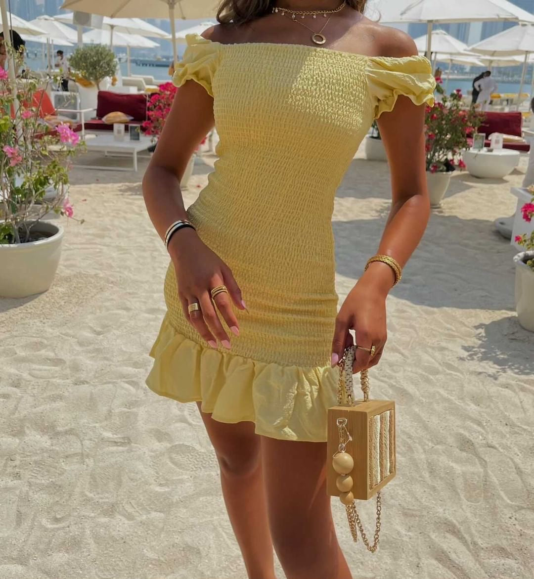 Yellow dress